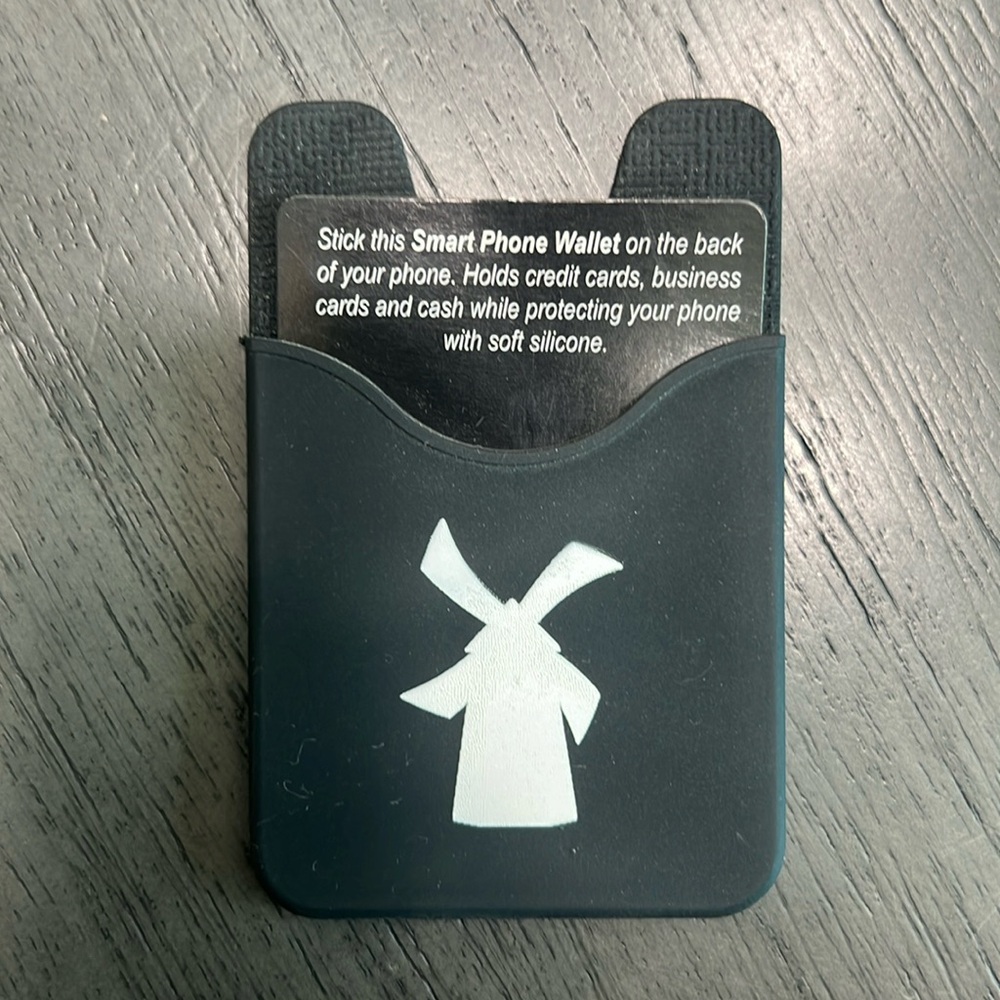 Dutch Bros phone wallet